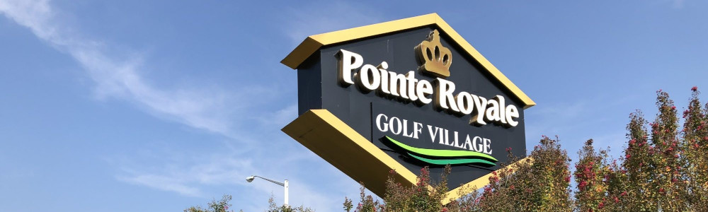 Pointe Royale Entrance to Access this Branson condo