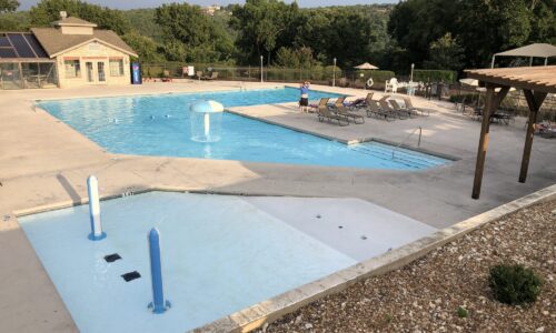 Three pools and a hot tub are available at this Pointe Royale Branson condo