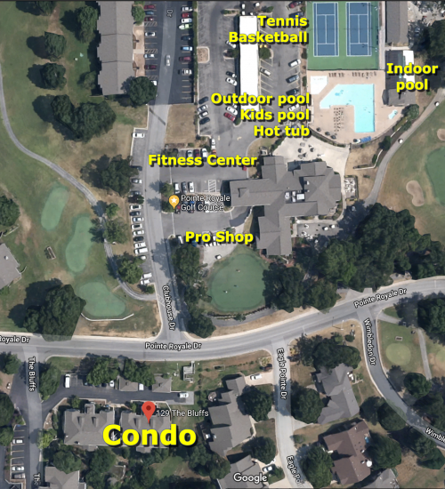 Condo across the street from Clubhouse, Pool, etc.