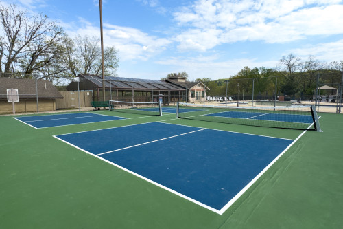 Tennis, Pickleball, Basketball Courts at Pointe Royale Branson